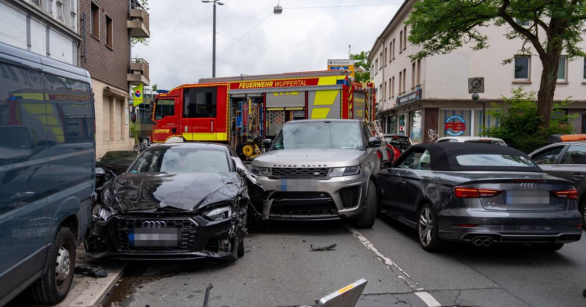 Größerer Verkehrsunfall in Wuppertal