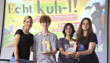 Schüler gewinnen dreifach bei Wettbewerb Echt kuhl