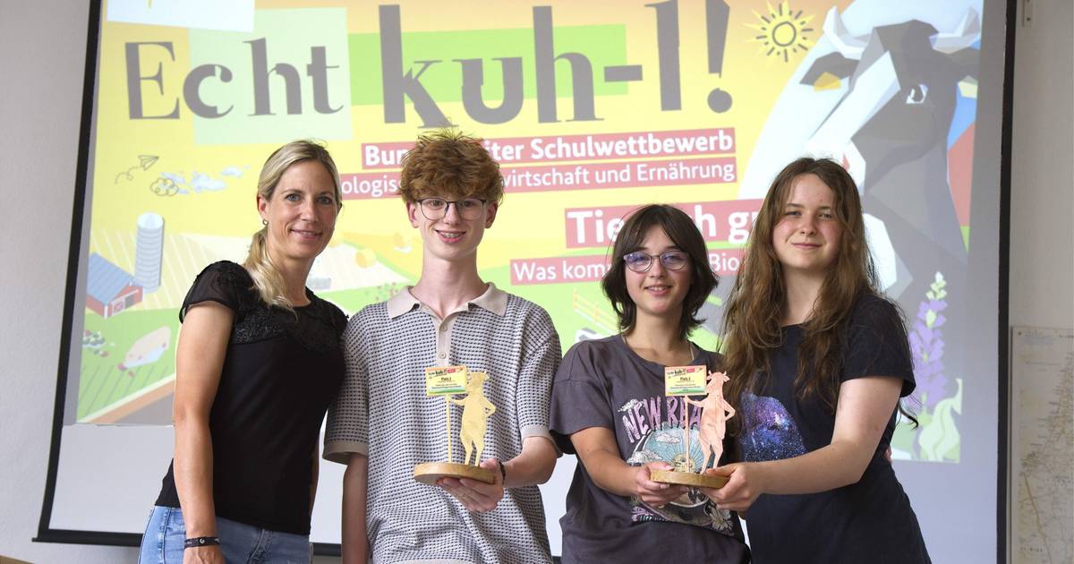 Schüler gewinnen dreifach bei Wettbewerb Echt kuhl