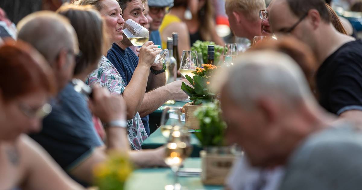 Weinfest und Yoga mit Lamas