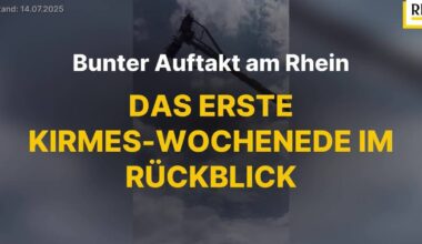 Das erste Rheinkirmes-Wochenende in Düsseldorf im Rückblick