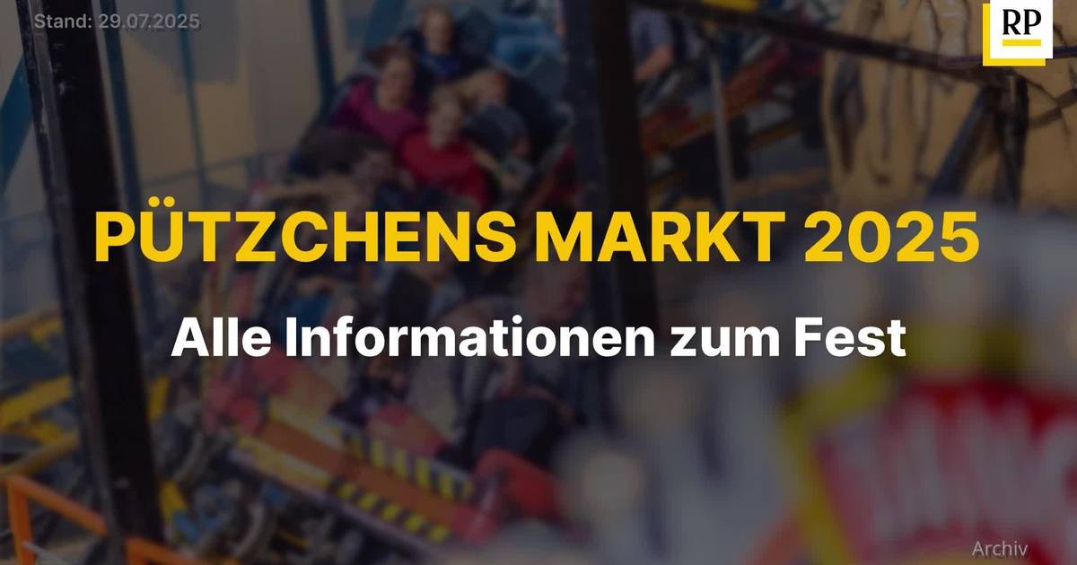 Das sollten Sie zum Pützchens Markt 2025 wissen