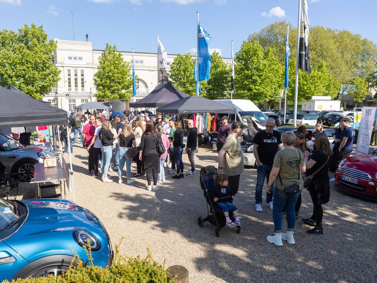 Mini-Treffen auf der Rennbahn Krefeld
