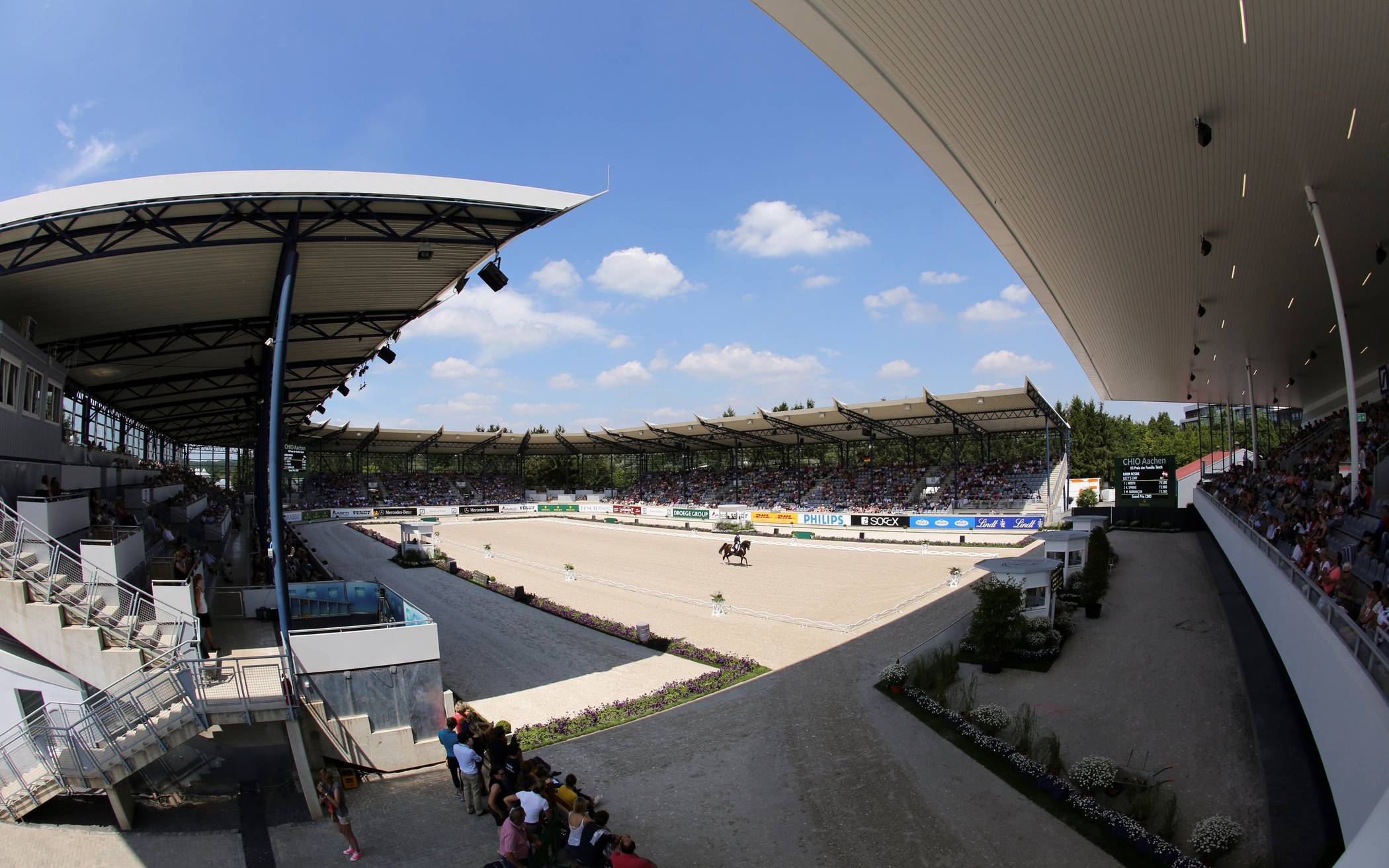 Hier finden die Wettbewerbe beim CHIO Aachen 2024 statt