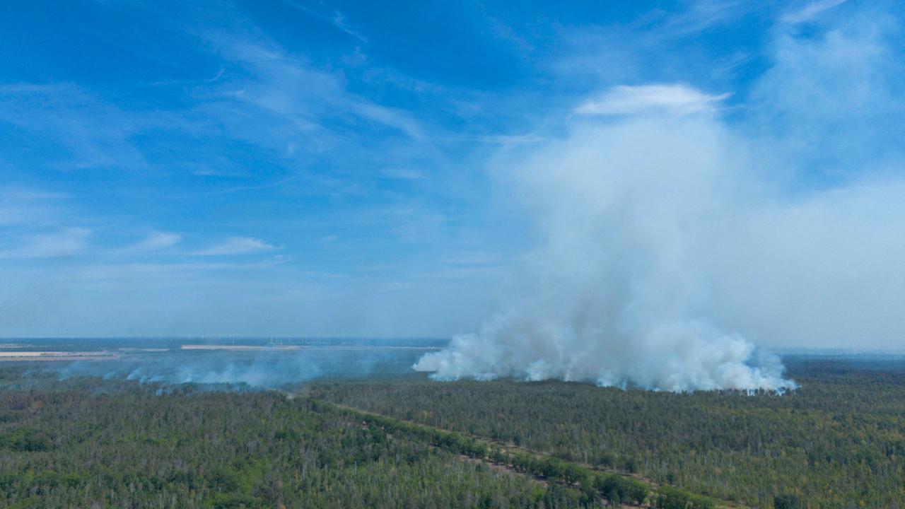 Waldbrände in Brandenburg: Geruch zieht bis Berlin