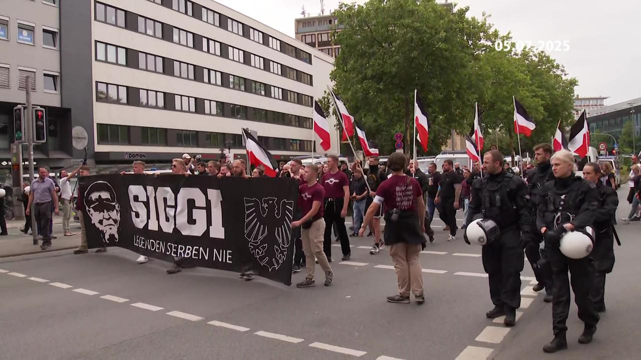 Nordrhein-Westfalen: Gleich sieben Demos in Münster: Straßensperrungen und Parkverbote
