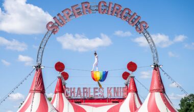 Nordrhein-Westfalen: Zirkus in Bielefeld hisst Regenbogenfahne aus Protest gegen Merz