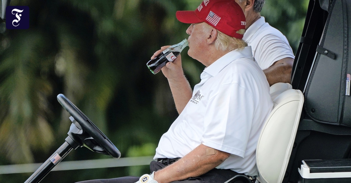 Donald Trump macht Cola-Süße zur Chefsache