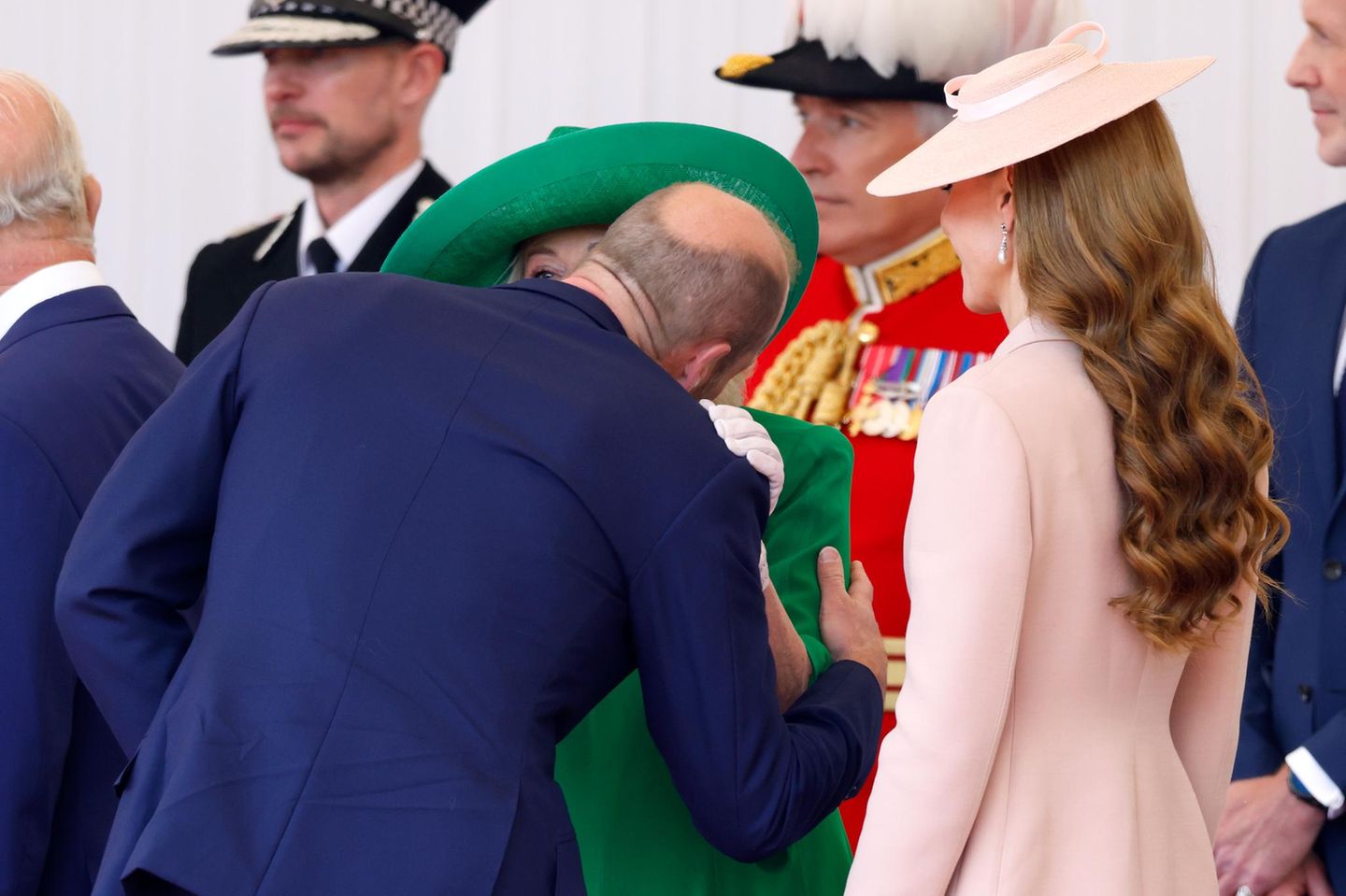 Prinz William, Königin Camilla und Catherine, Princess of Wales