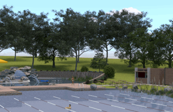 Plan für Naturfreibad in Linden ab Sommer 2025.