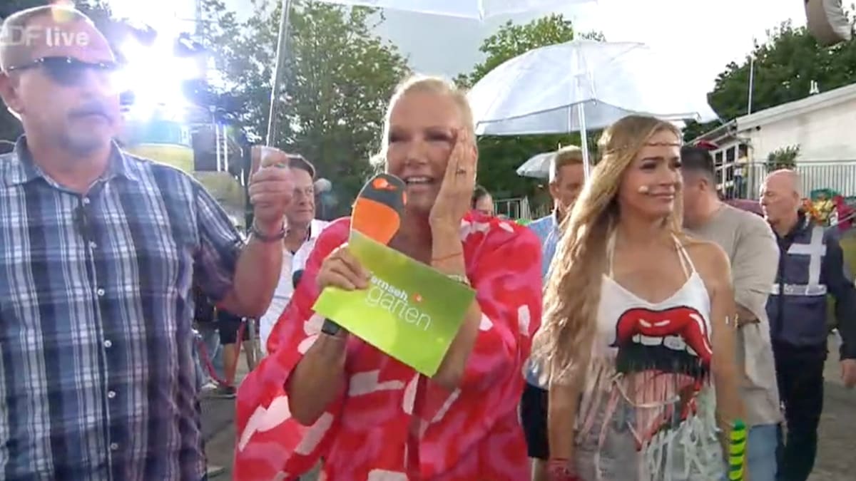 ZDF-“Fernsehgarten“ wegen Unwetter geräumt – 6000 Zuschauer müssen gehen