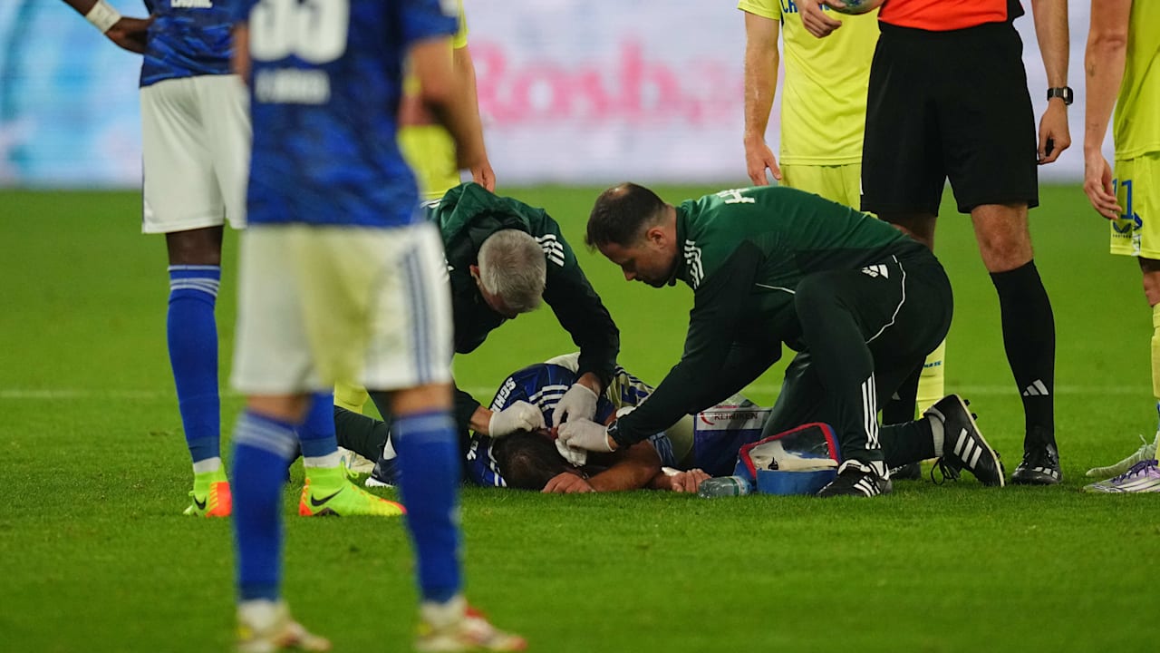 FC Schalke: Schlimmer Kopf-Crash von Nikola Katic bei Schalke-Sieg | Sport