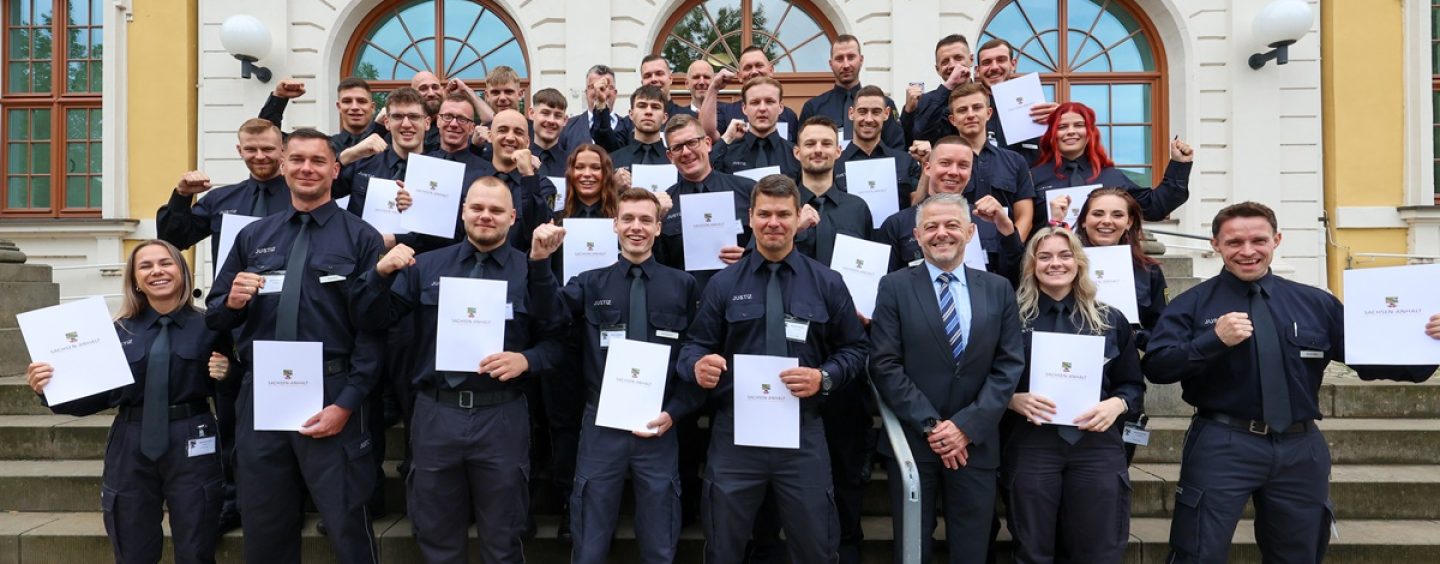 Verstärkung für den Justizvollzug Sachsen-Anhalt