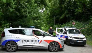 Polizei am Tatort