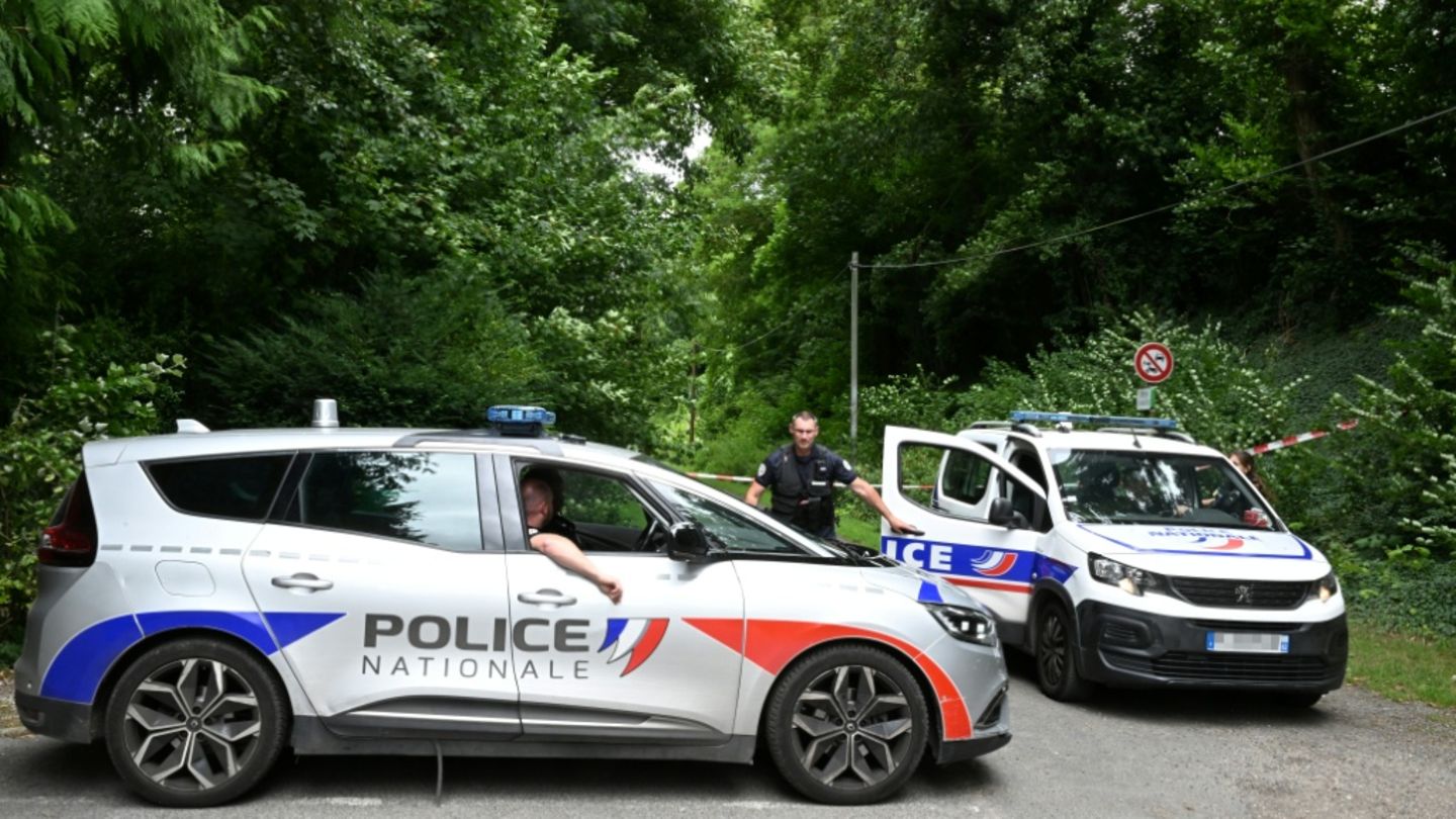 Polizei am Tatort