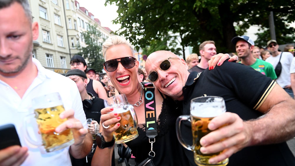 Schon bald ist die maximale Besucherzahl auf dem Gelände erreicht.