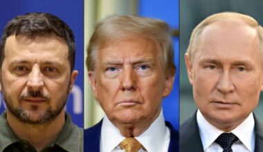 Selenskyj, Trump und Putin