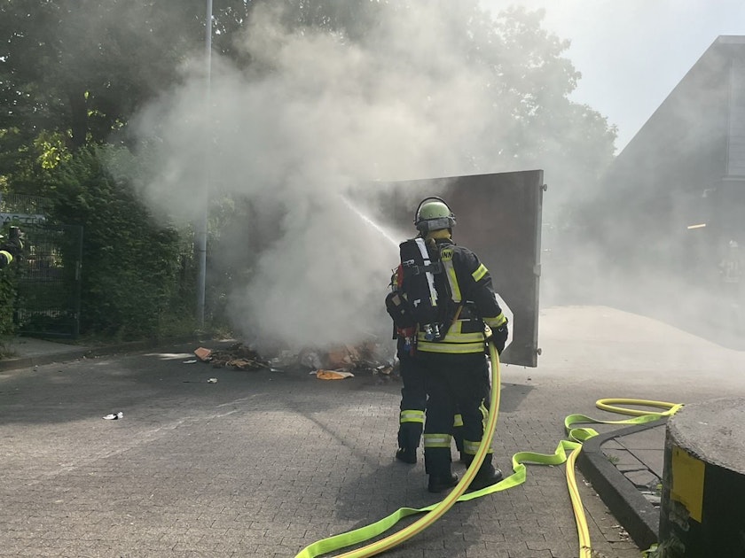 Bonner Feuerwehr im Stress: Brände und Gasaustritt halten Retter in Atem