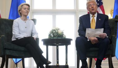 EU verurteilt Ukraine-Verhandlungen zwischen Trump und Putin in Alaska