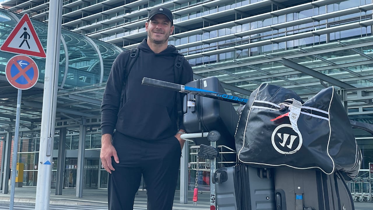 Eishockey: Dresdens Ex-NHL-Star macht Flughafen-Ansage | Sport
