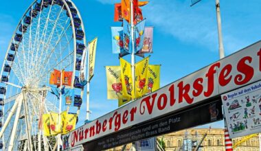 Nürnberger feiern in Erinnerung an König Ludwug I. ihr Herbstvolksfest