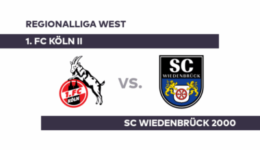 1. FC Köln II - SC Wiedenbrück 2000: Köln II holt ersten Saisonsieg - Regionalliga West