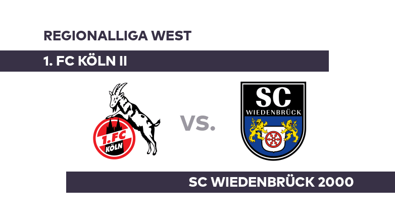 1. FC Köln II - SC Wiedenbrück 2000: Köln II holt ersten Saisonsieg - Regionalliga West