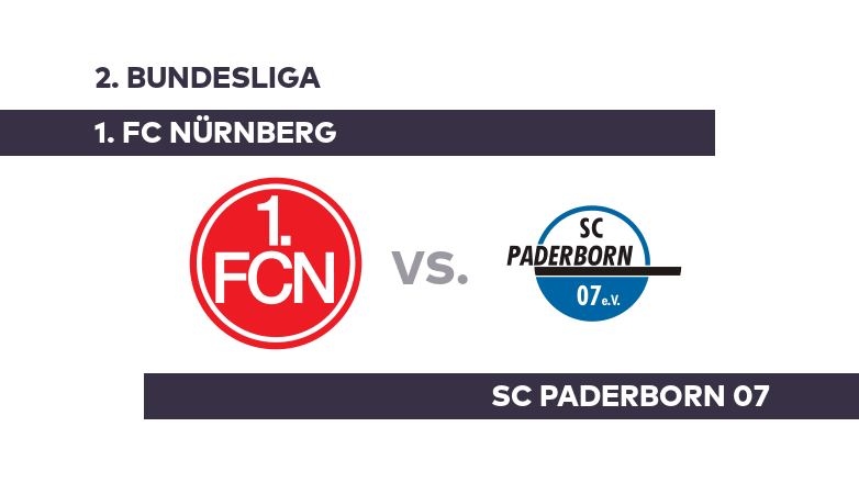 1. FC Nürnberg - SC Paderborn 07: Paderborn gibt Visitenkarte bei Nürnberg ab - 2. Bundesliga