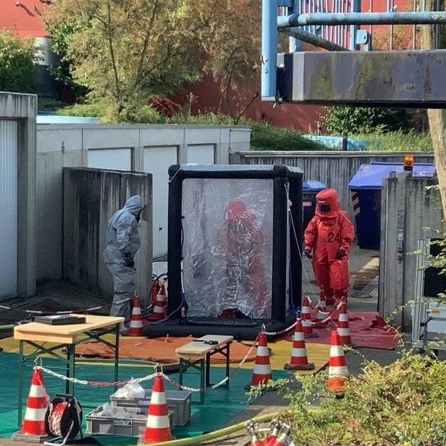 Chlorgas in Gelsenkirchener Schwimmbad ausgetreten