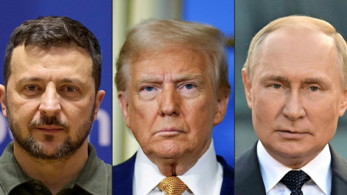 Selenskyj, Trump und Putin