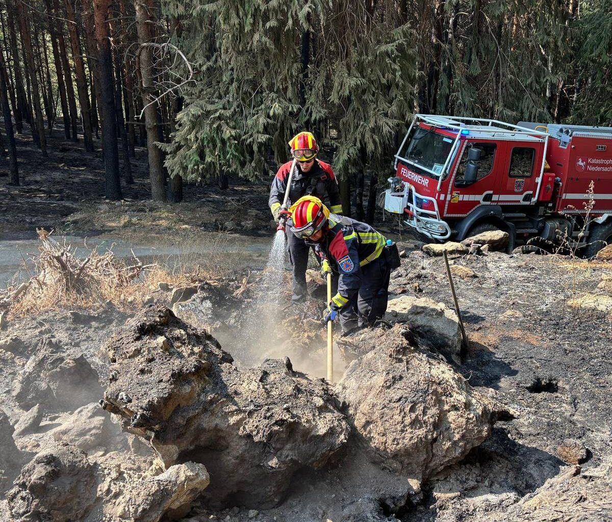 Feuerwehrleute aus Bonn und Königswinter: neuer Einsatzort in Spanien