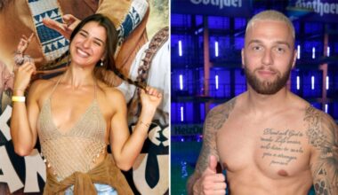 Wohl zwei der neuen "Love Island VIP"-Kandidaten: Stella Stegmann und Filip Pavlović.