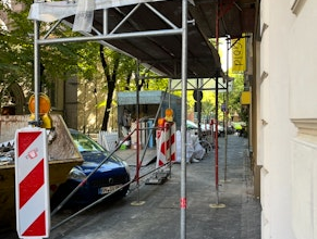 Gerüste: Sehbehinderte kämpfen in Köln mit Hindernissen