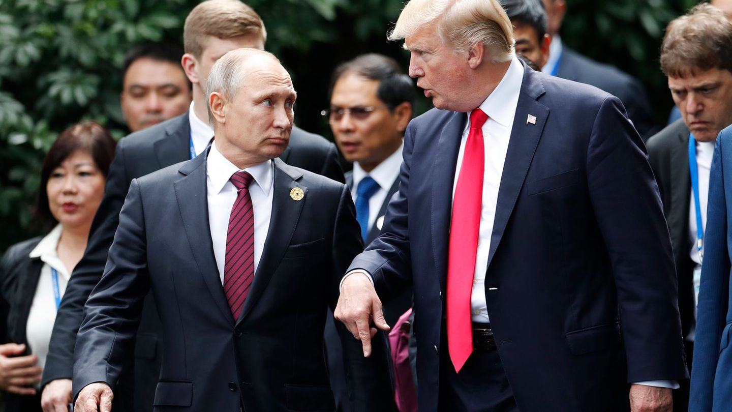 Der russische Präsident Wladimir Putin und US-Präsident Donald Trump wollen bei ihrem Gipfel über den Ukraine-Krieg sprechen. (A