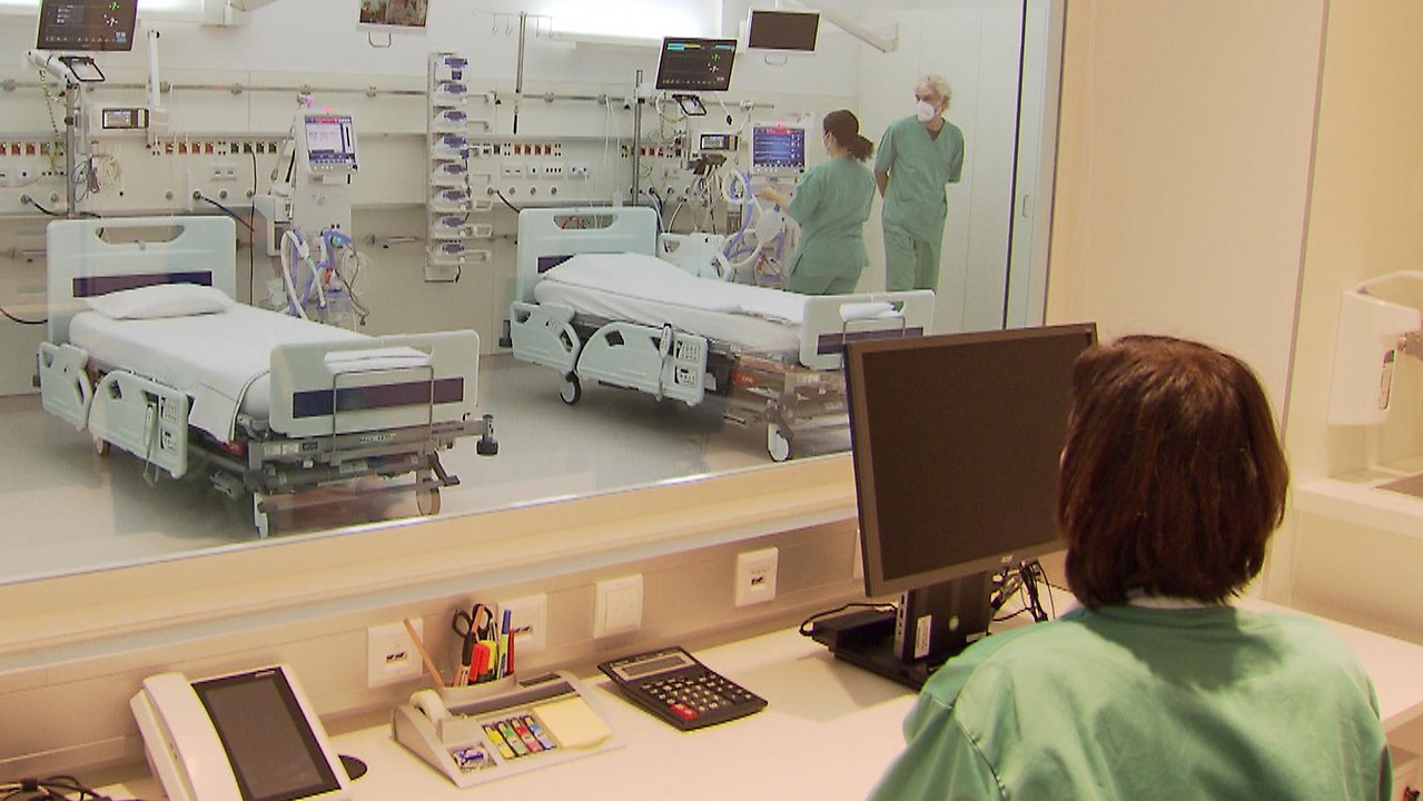 Blick in die Intensivstation