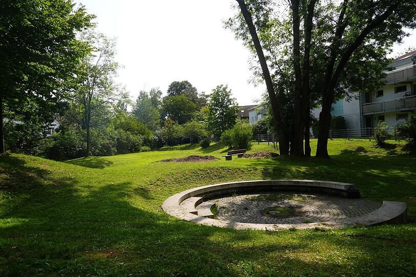 Eine kleine grüne Oase wurde in zweiter Reihe an der Truderinger Straße geschaffen.