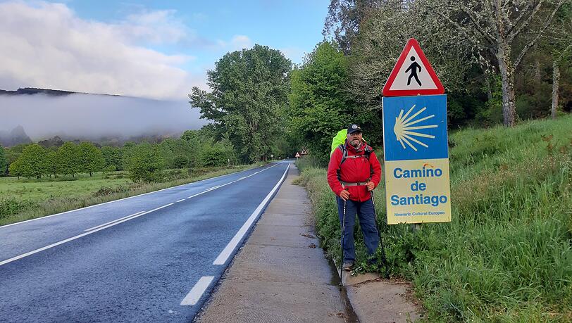 Brände in Spanien – Münchner wird den Jakobsweg dennoch laufen