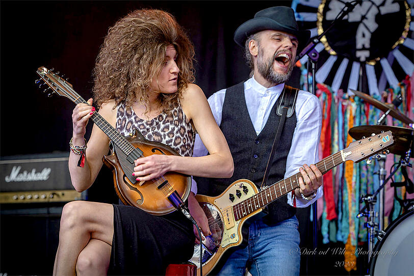 "Muddy What?“ spielt auf dem Bluesfest.