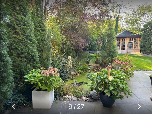 1200 Euro Miete die Nacht kostet zum Wiesnstart eine 350-Quadratmeter-Villa in Solln mit lauschigem Garten.