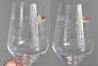 Nach dem Weinfest: Glas-Verkaufsschlager kann jetzt online erworben werden - 2025 war das Weinfestglas mit der Chemnitzer Skyline so beliebt, wie nie zuvor.