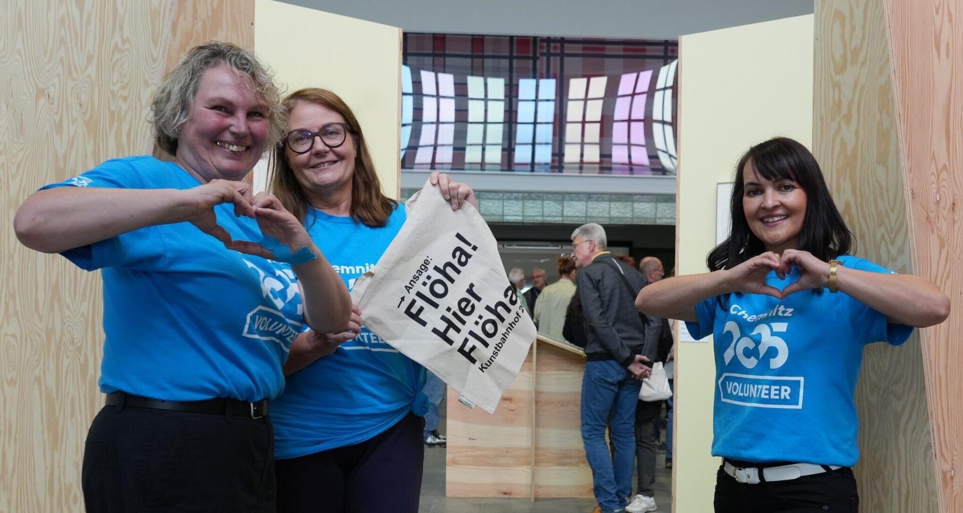 Nach dem Ende der ersten Ausstellung im Kunstbahnhof Flöha: Wie geht es weiter?