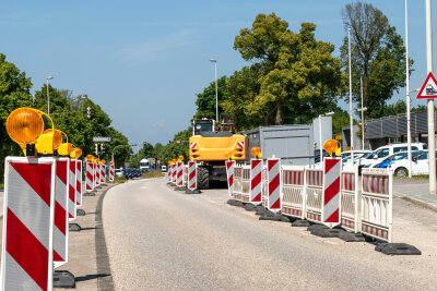 Neue Baustellen zum Schulstart in Chemnitz: Diese Straßensperrungen kommen ab Montag dazu - Neue Baumaßnahmen sorgen ab Montag für Einschränkungen.