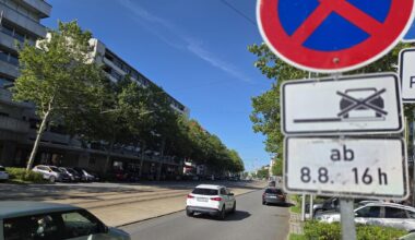 Deshalb ist die Straße der Nationen am Freitag dicht