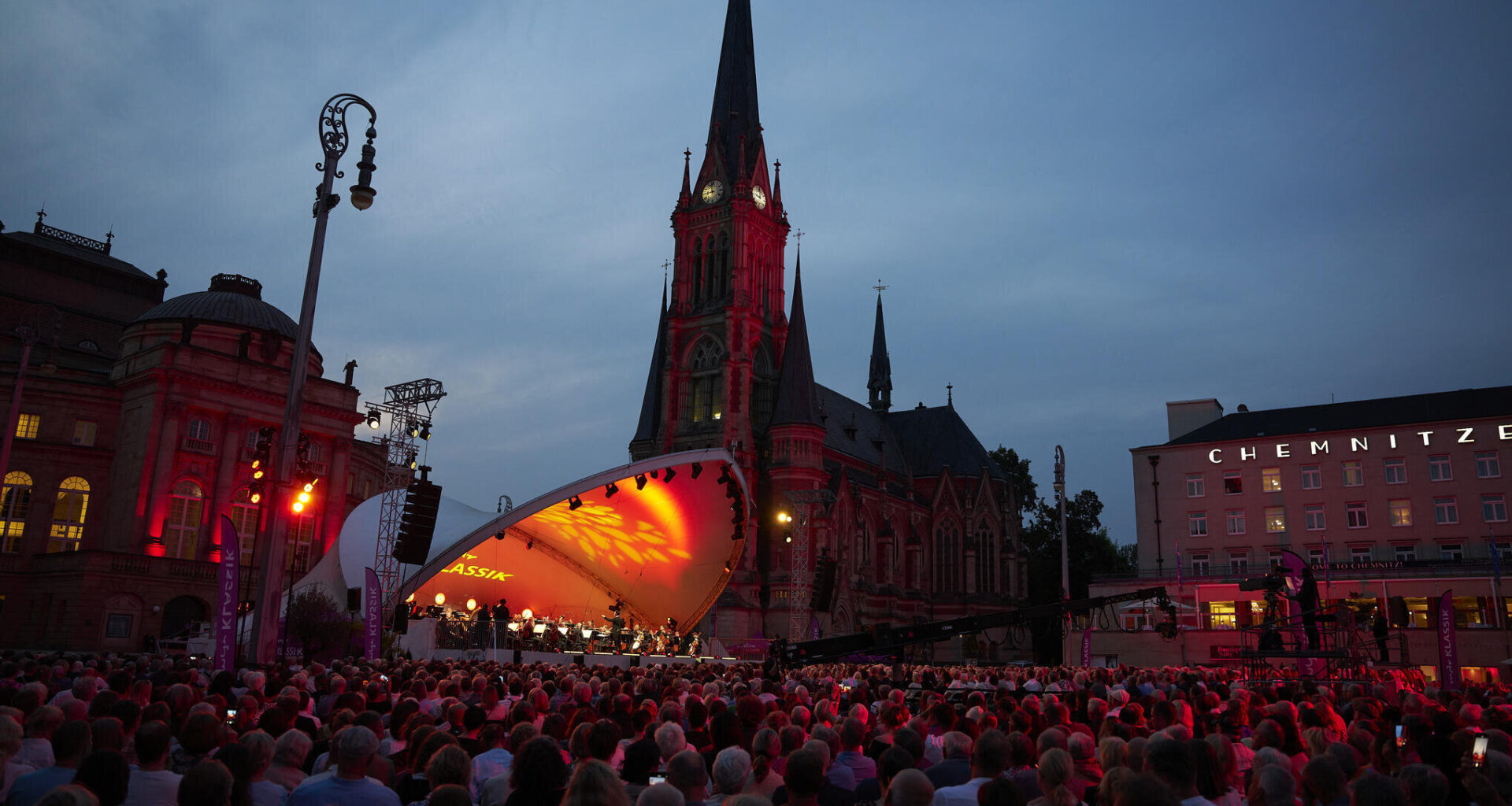 MDR eröffnet seinen „Musiksommer“ auf dem Theaterplatz