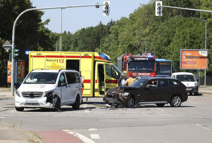 Eine verletzte Person im Krankenhaus