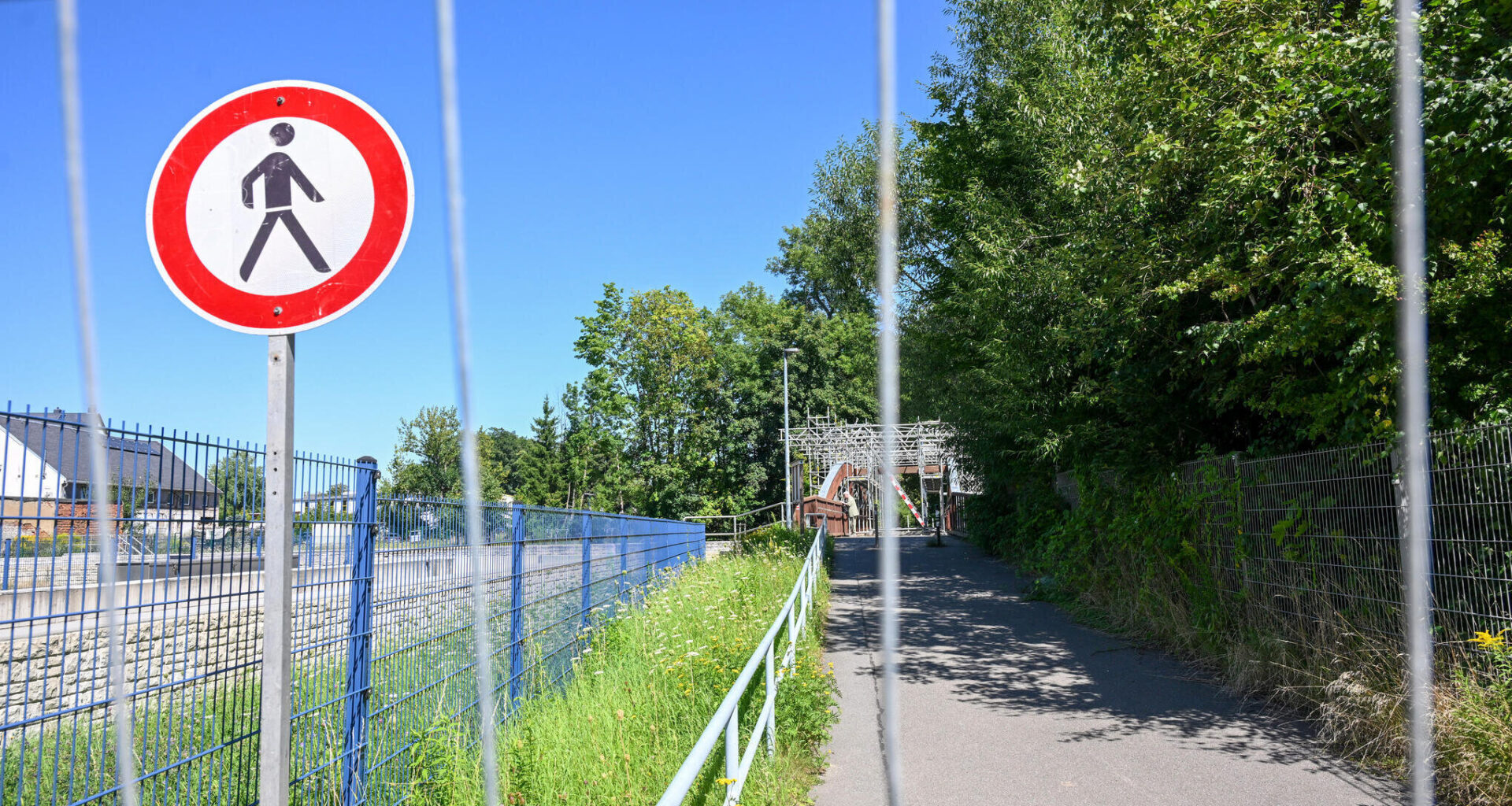 Beliebte Brücke in Chemnitz noch für Wochen gesperrt