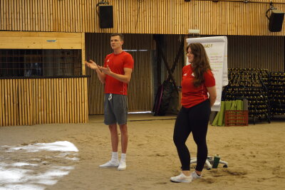 Kostenloses Fitness-Festival in Chemnitz: Mit Poolball, Yoga und mehr Bewegung ins Leben bringen -  24. August veranstaltet das "FittiCO" ein großes Sport- und Bewegungsevent in der Spinnerei. Auf dem Bild sind Impressionen des letzten Jahres zu sehen. Foto: FittiCO