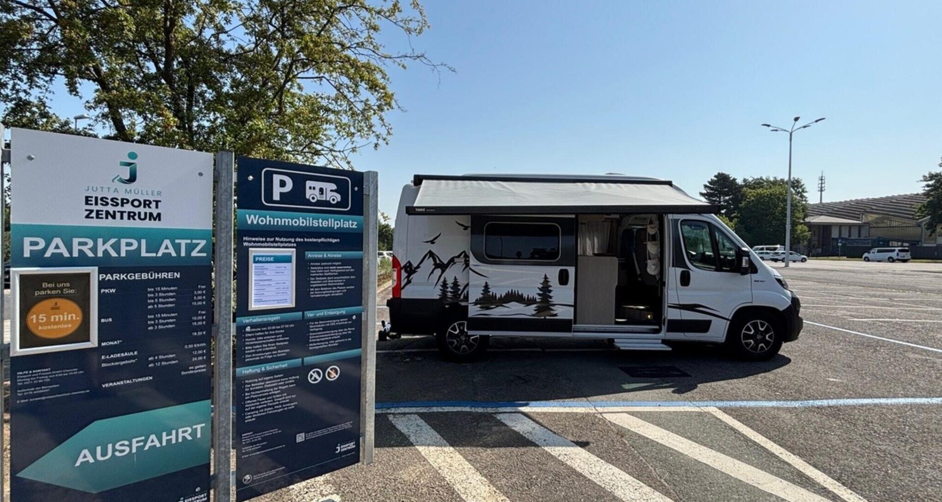 Neue Stellplätze für Wohnmobile in Chemnitz