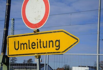 Vollsperrung auf K8803 im Erzgebirge wegen Havarie-Bauarbeiten - Symbolbild.