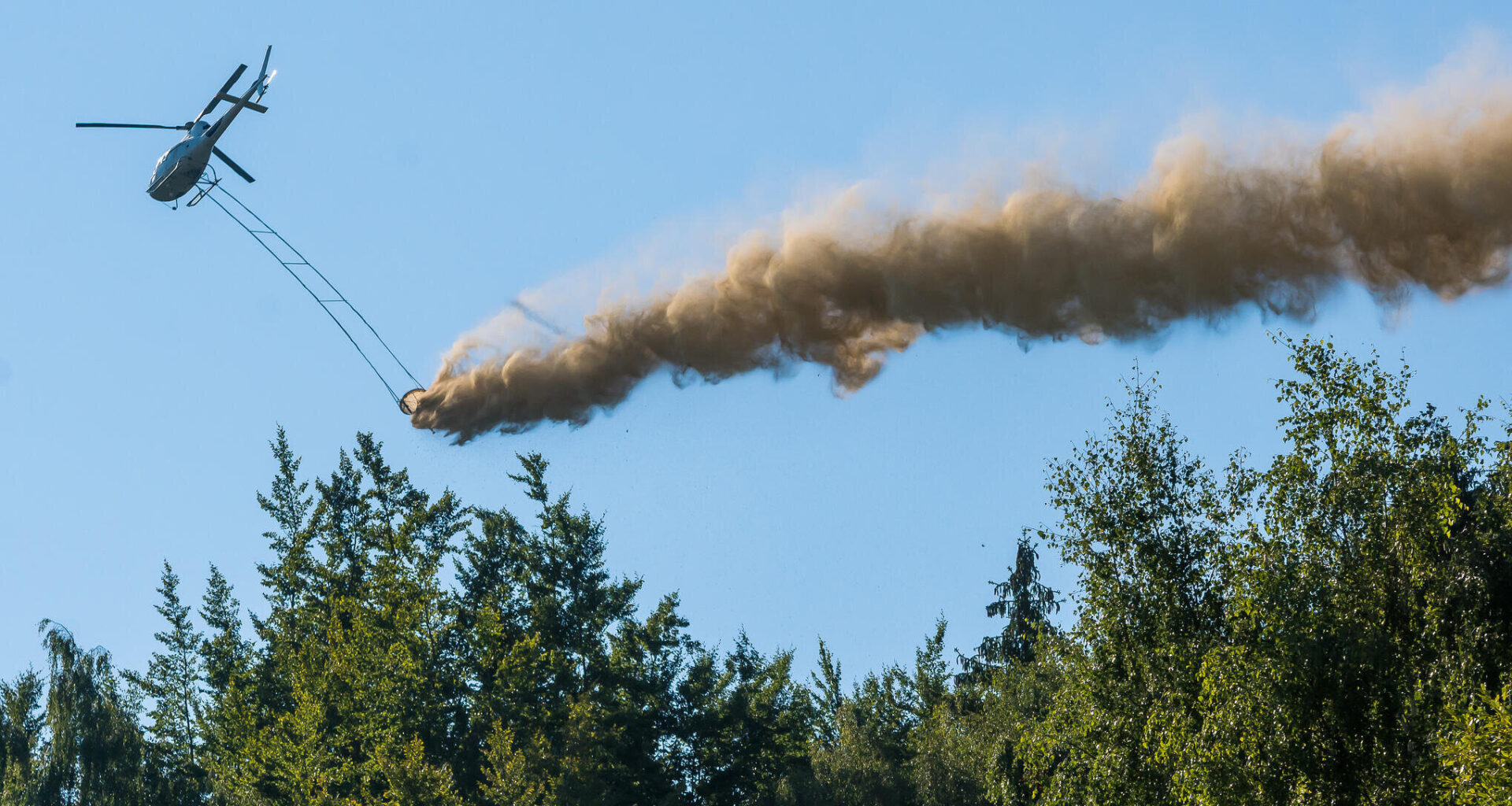 Gesperrte Wälder und Hubschrauber-Flüge mit Kalk – Wanderer bei Chemnitz sollten aufpassen